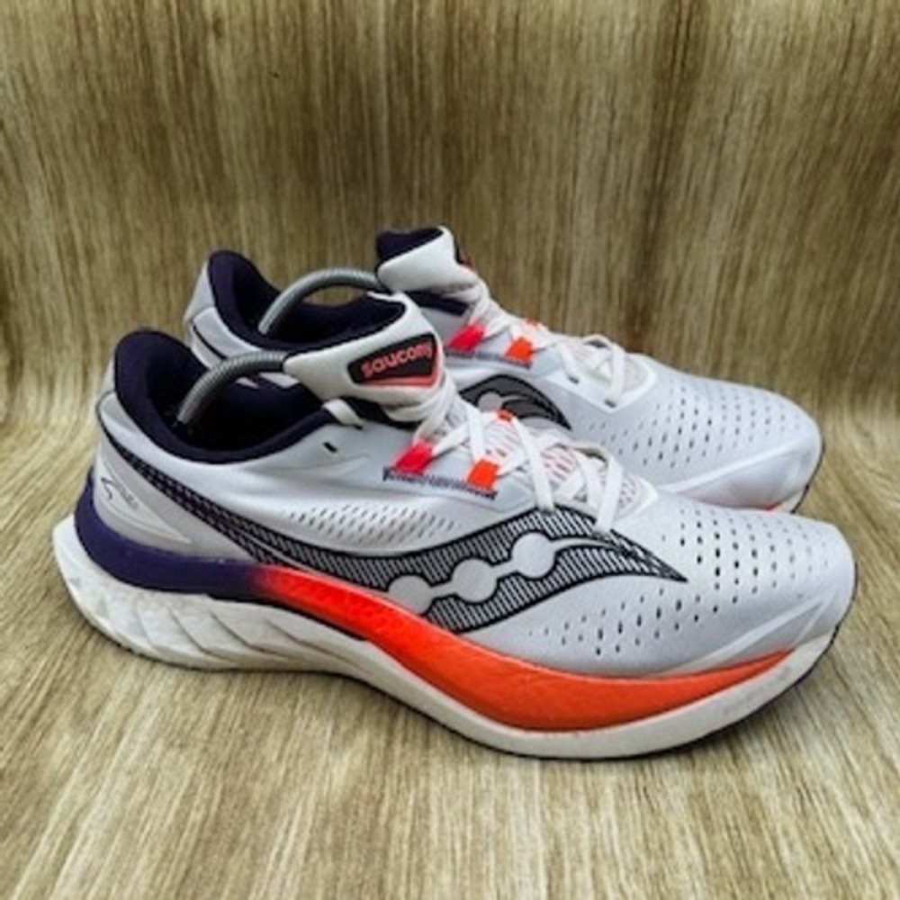Saucony Endorphin Speed 4 Men's Size 11.5 White Viziorange Shoes S20940-129